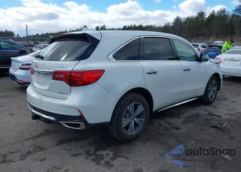 2019 Acura Mdx Standard из США, поврежденный, VIN 5J8YD4H35KL033639